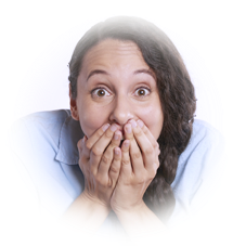 Denture fall out when you laugh or yawn